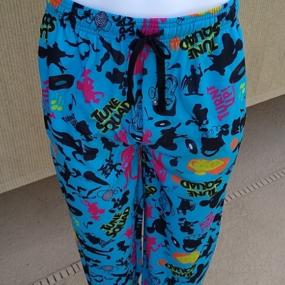 NWOT Space Jam A New Legacy Men's Tune Squad Loungewear Pajama Pants - Size M - Picture 2 of 5
